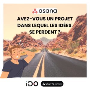 un projet Asana où les idées se perdent