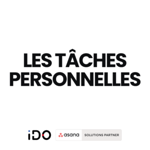 LES TACHES PERSONNELLES