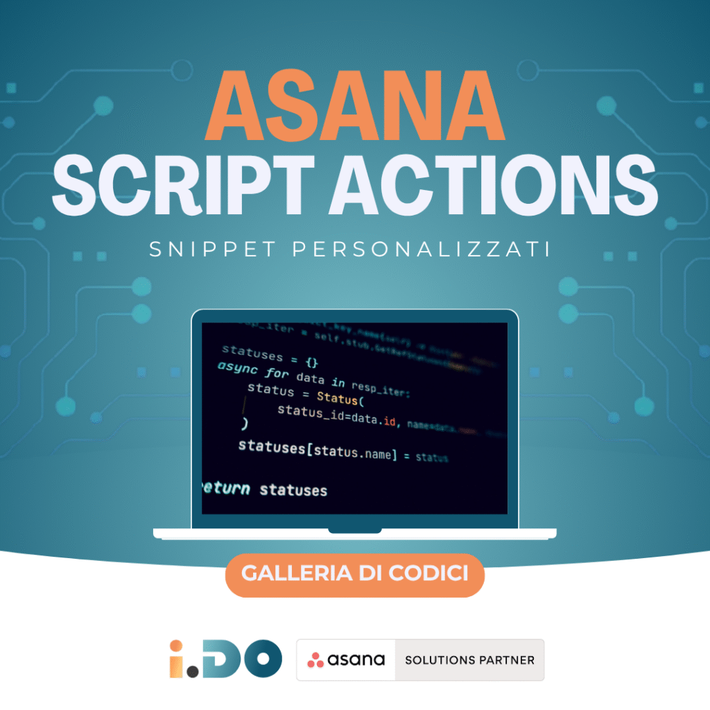 Script Actions di Asana
