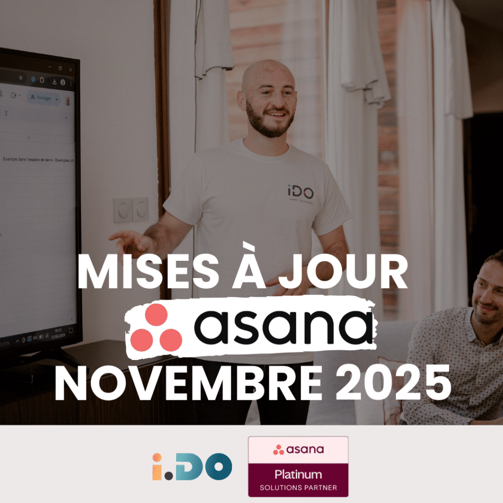 Mises à jour Asana de novembre 2025