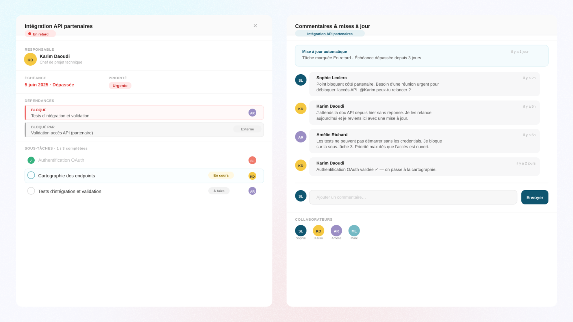 SOLUTIONS - Gestions de projets et de taches _ Des responsabilit&eacute;s claires et partag&eacute;es