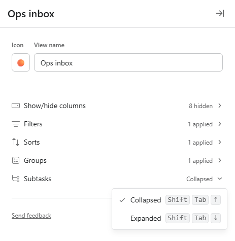 One-Click Expansion and Collapse