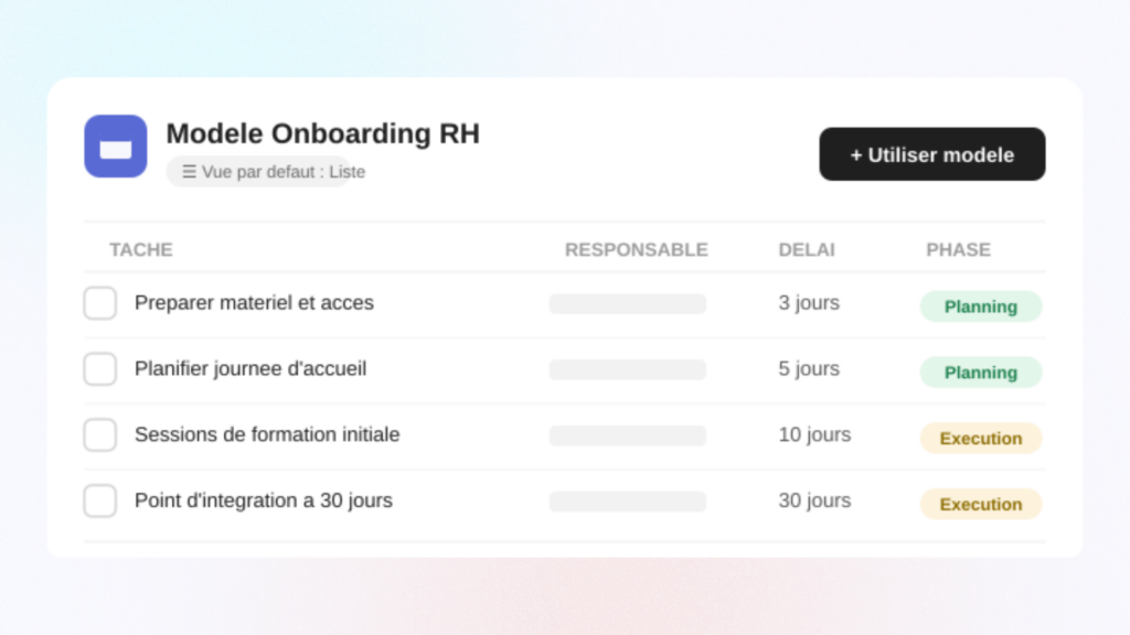VOUS ETES - Responsable RH Standardisez vos processus et méthodologies RH