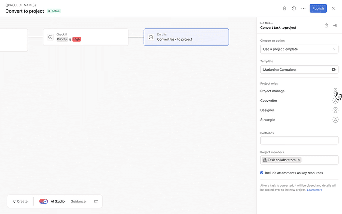 Project roles
