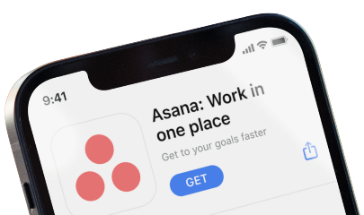 Lancement Asana - Mobile Phone